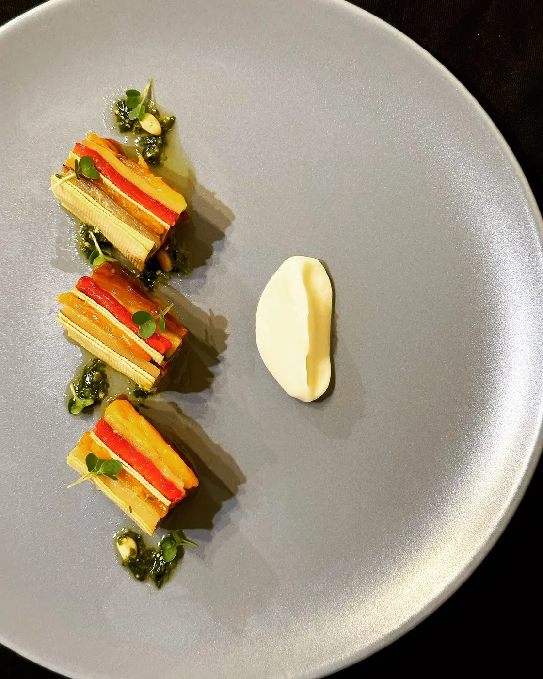 Vegetable mille-feuille